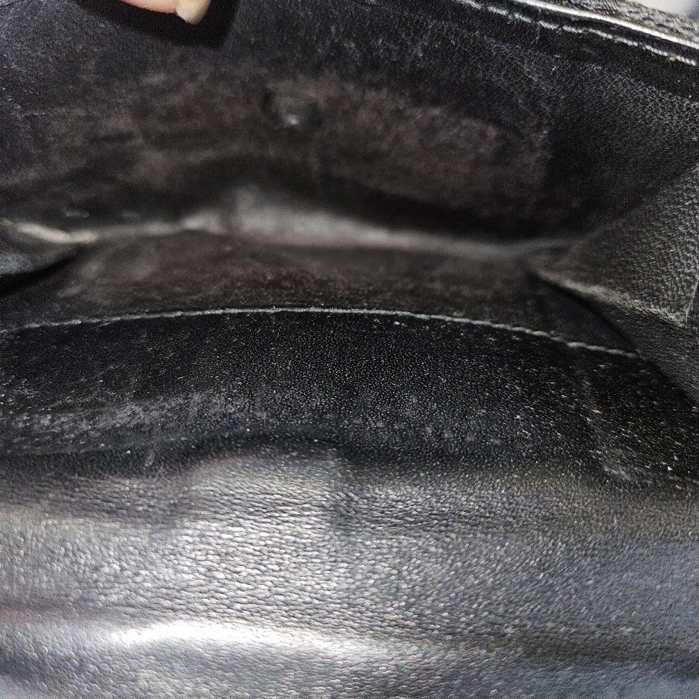 GUCCI Jackie Horse bit leather and canvas compact wallet. Black - Picture 7 of 12